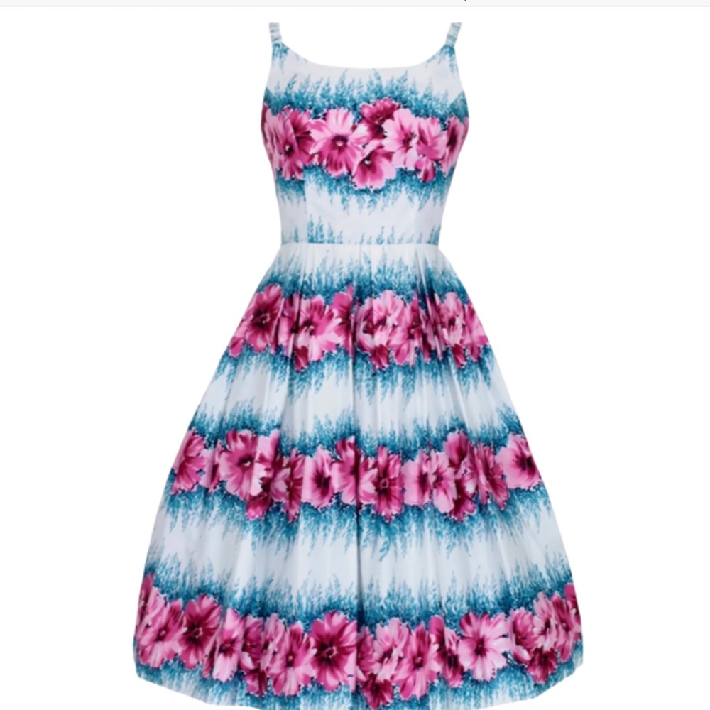 6 XS RETROSPEC’D clothing FIFI swing pinup girl dress KISS ME QUICK Retrospect - Picture 2 of 5
